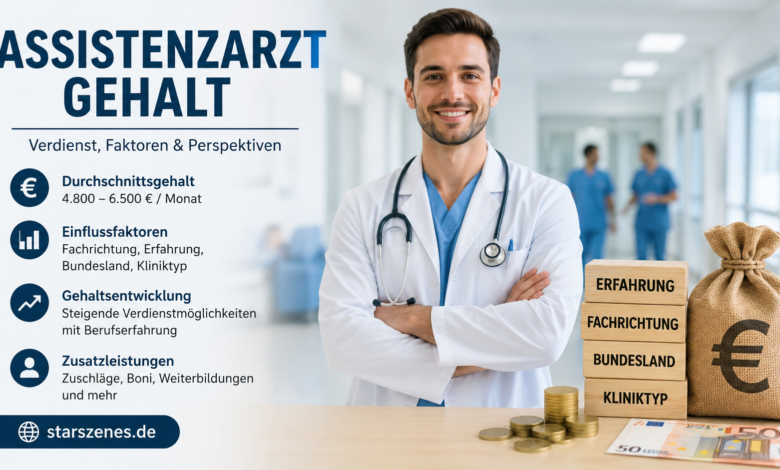 assistenzarzt gehalt
